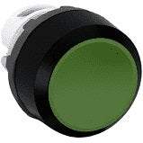 Recessed Green Pushbutton #OC008